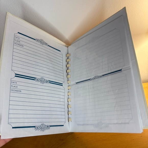 Vintage Baby Photo Diary Album Bunny Rabbit Shower Gift Present Memory Book - Picture 14 of 14